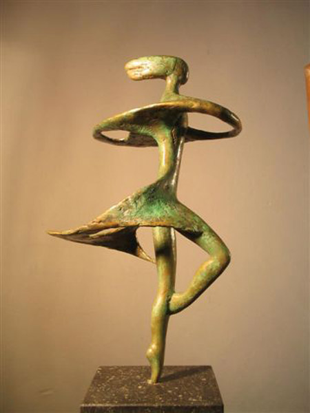 Bronzen beelden - Pirouette